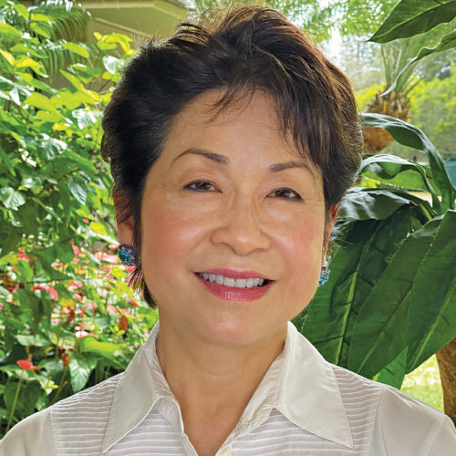 Former First Lady Vicky Cayetano