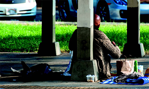 homeless